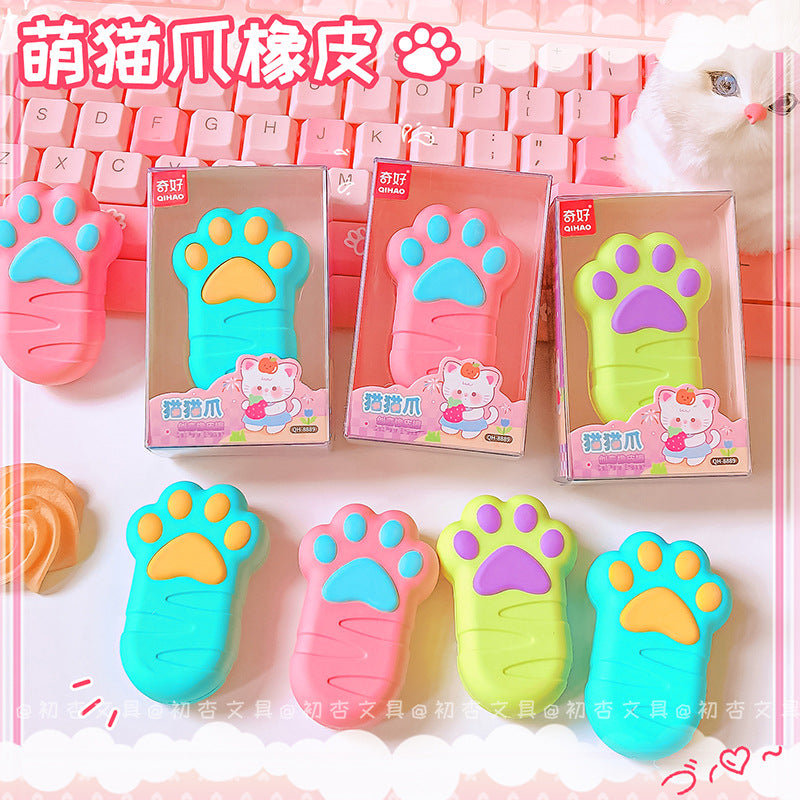 Jumbo Cat Paw Eraser