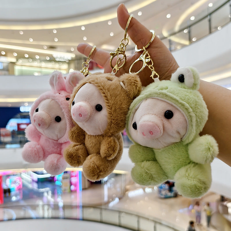 Piggy Plush Keychains
