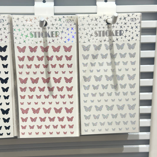 Butterfly Glitter Deco Sticker
