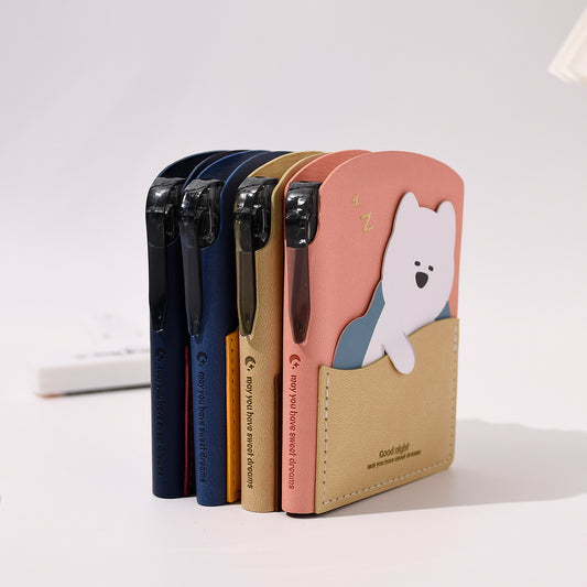 Mini Embossed Notebook with Pen