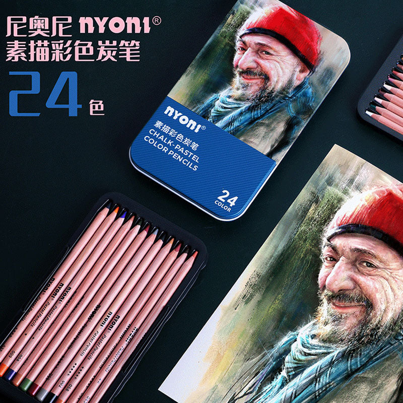 NYONI Chalk Pastel Color Pencils