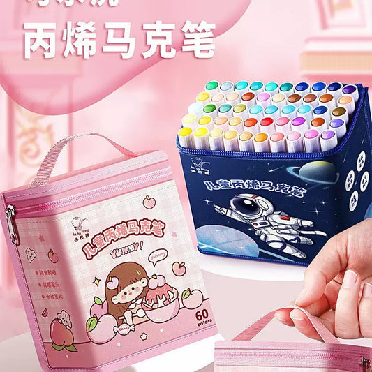 Premium Acrylic Marker 60pcs Bag