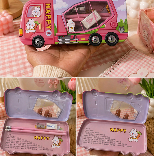 Kawaii Double Layer Pencil Box