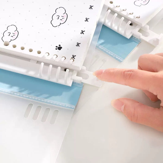 Cute Puppy Translucent Notebook