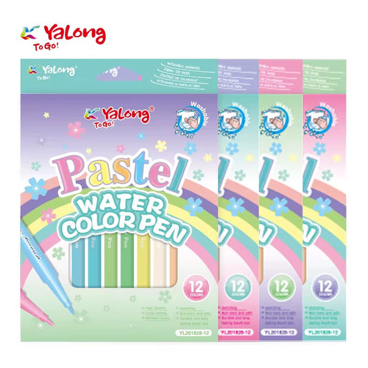 Pastel Water Color Pen 6 Pcs Set