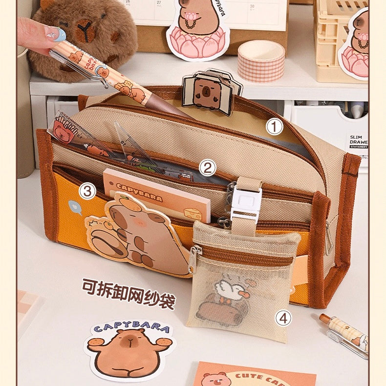 Capybara Pencil Case