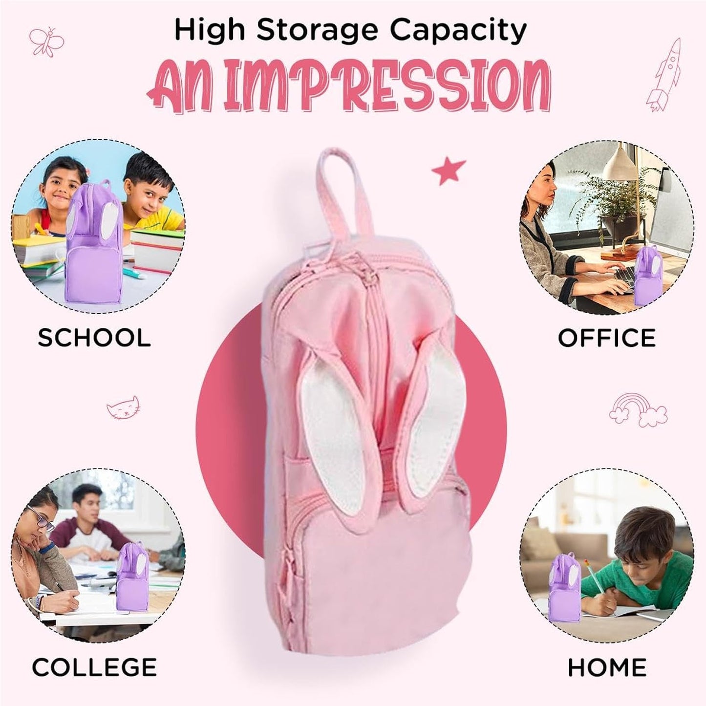 Premium Kawaii Pencil Case
