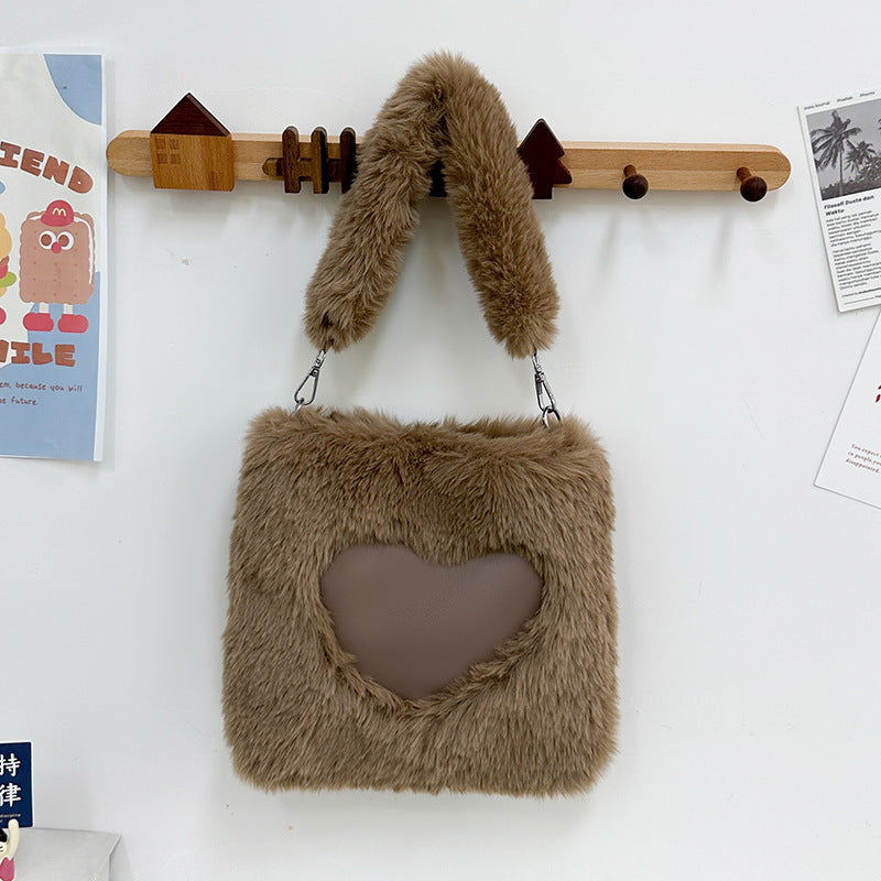 Heart Theme Shoulder Bag