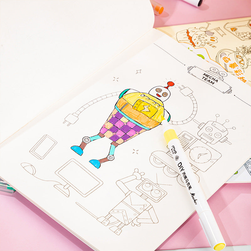 Kawaii Coloring Books