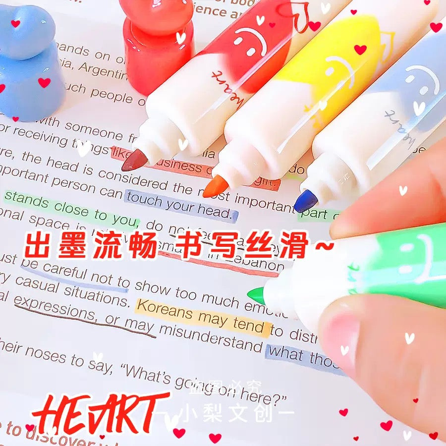 Heart Pop Highlighter Set