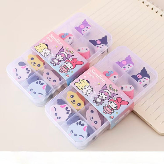 Sanrio Eraser 10pcs Box Pack