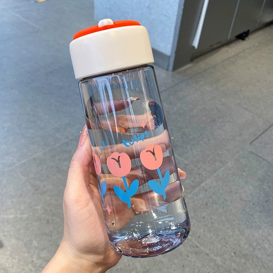 Tulip Plastic Water Bottle