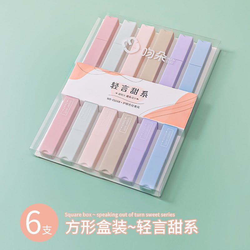 Morandi Dual Tip Highlighter Pens