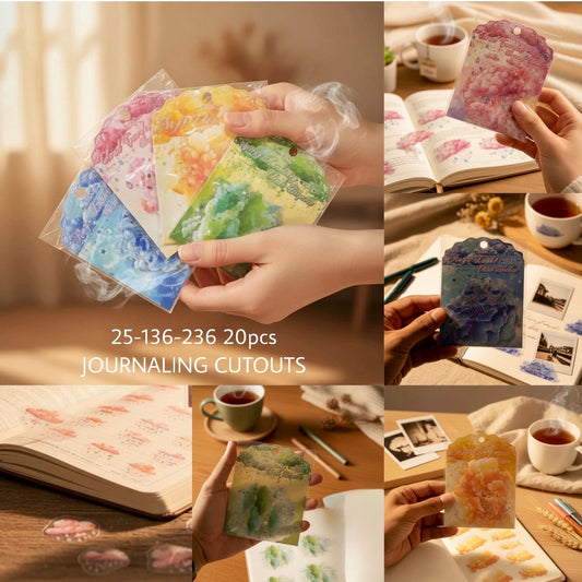 Cloud Journaling Deco Stickers