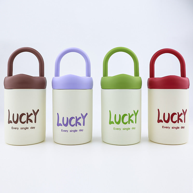 Kawaii Glass Water Bottle