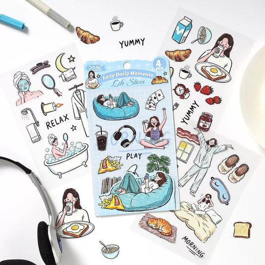 Girly Daily Moments Stickers