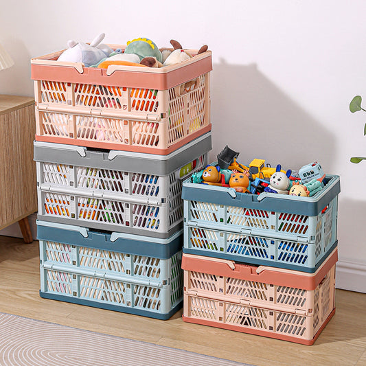 Large Capacity Crate Foldable Basket