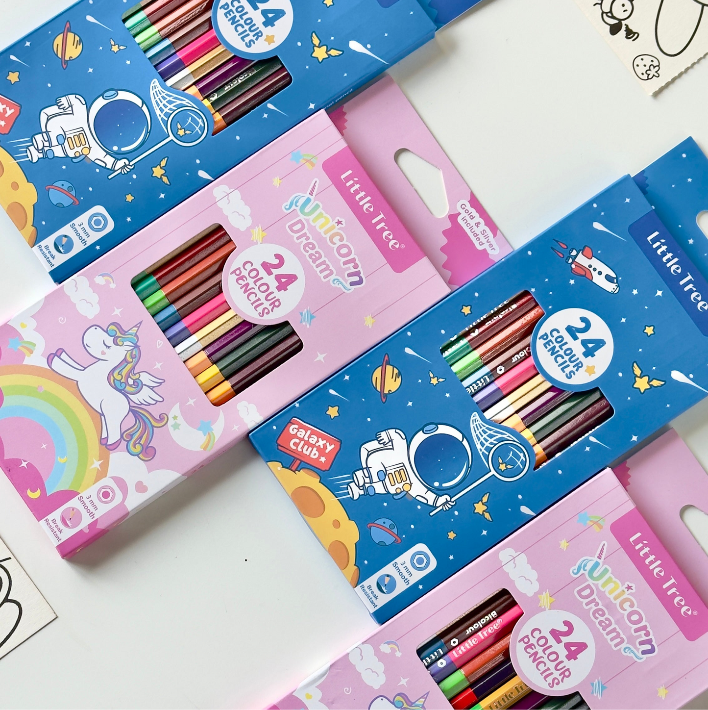 Dual Side Color Pencil Pack