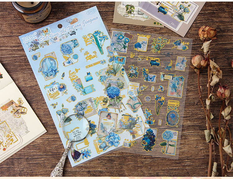 Gold Foil Journal Sticker