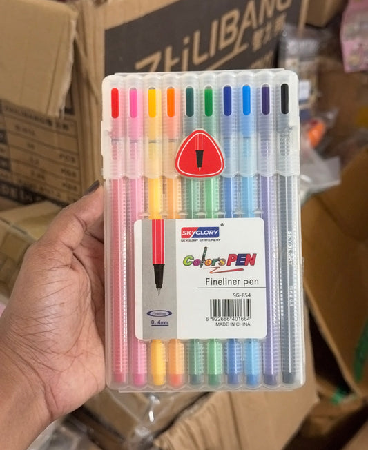 Fineliner Color Pen Set