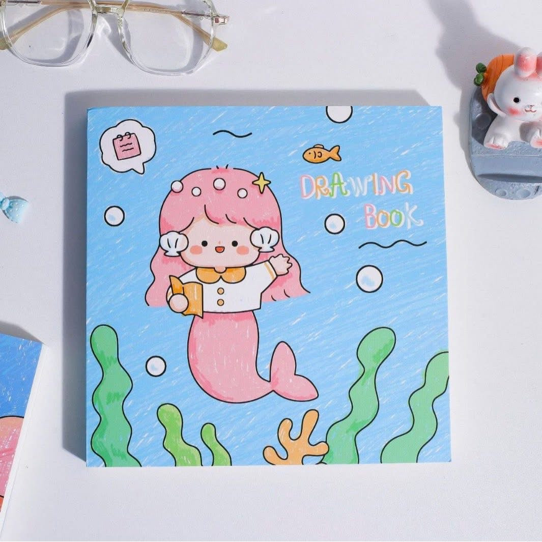 Kids Coloring Book With Sketch Pens