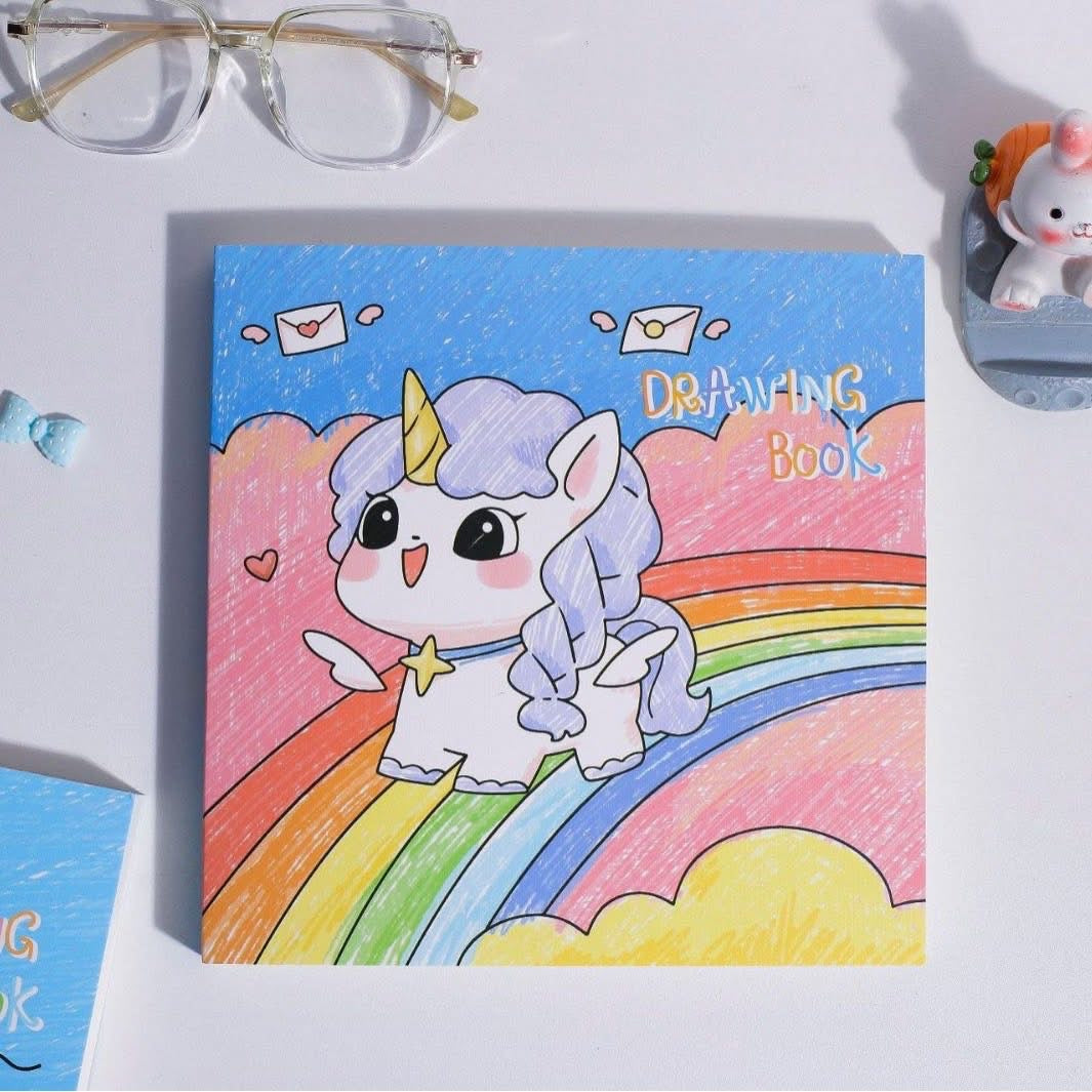 Kids Coloring Book With Sketch Pens