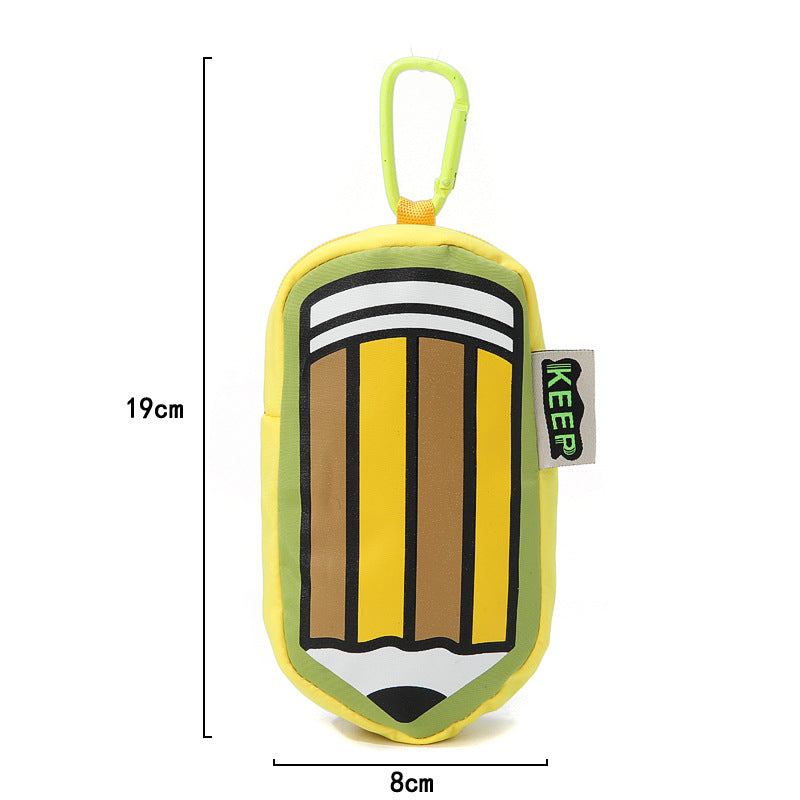 Pencil Shape Keychain Pouch