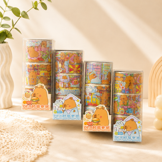 Capybara Sticker Roll