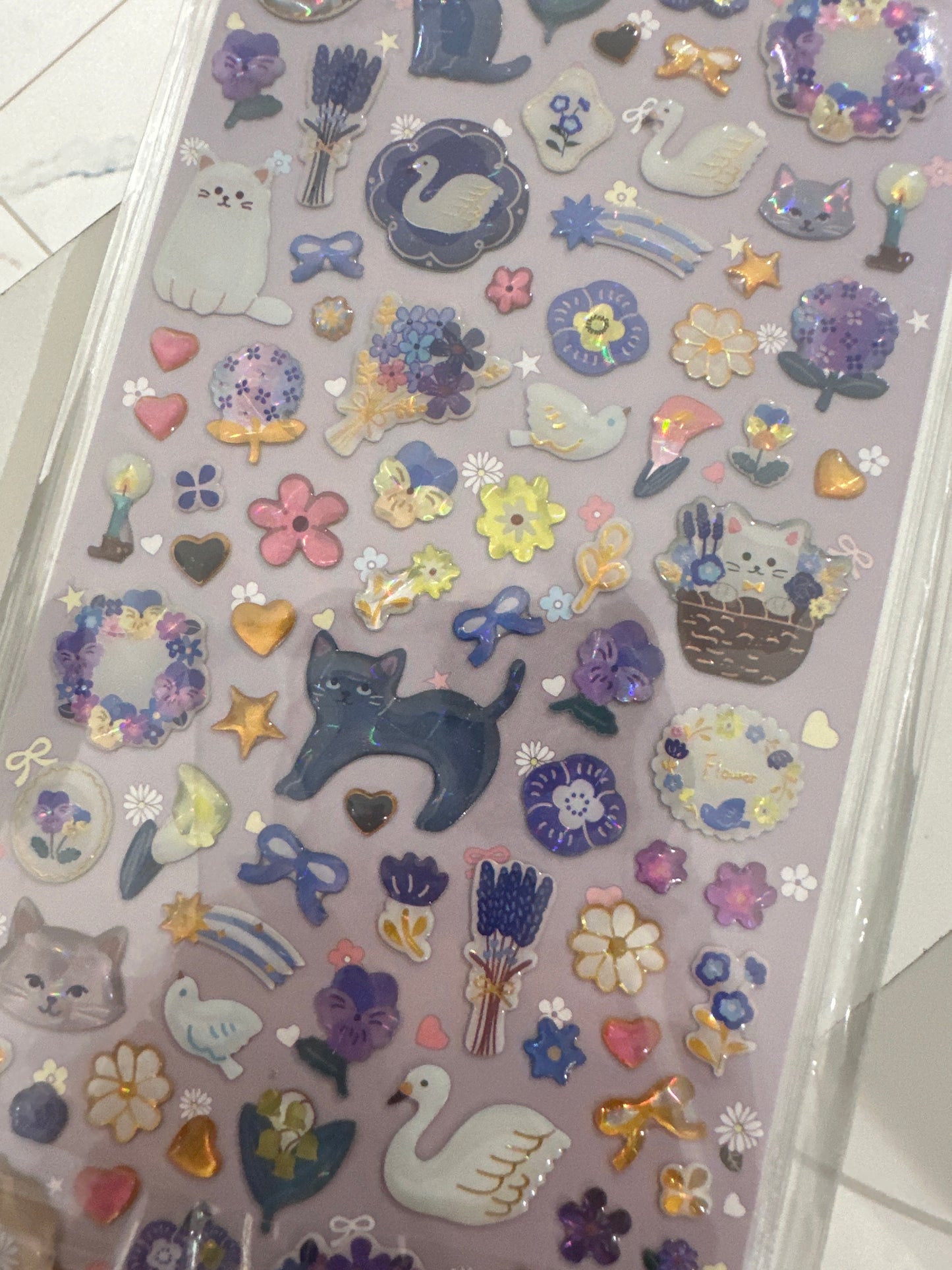 Cute little animals stickers