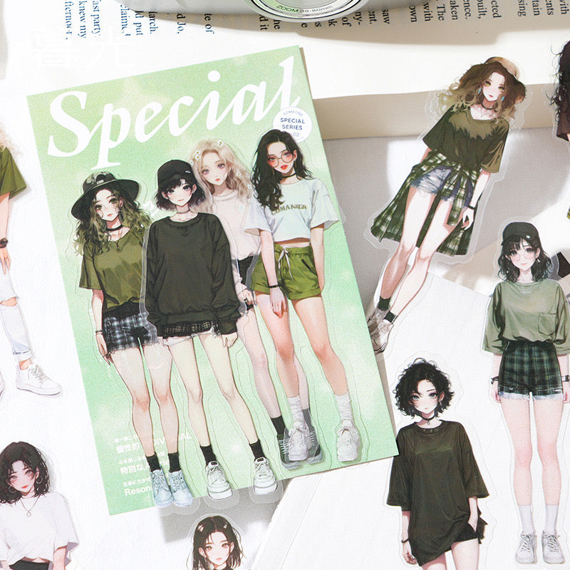 Teen Girlie Deco Stickers