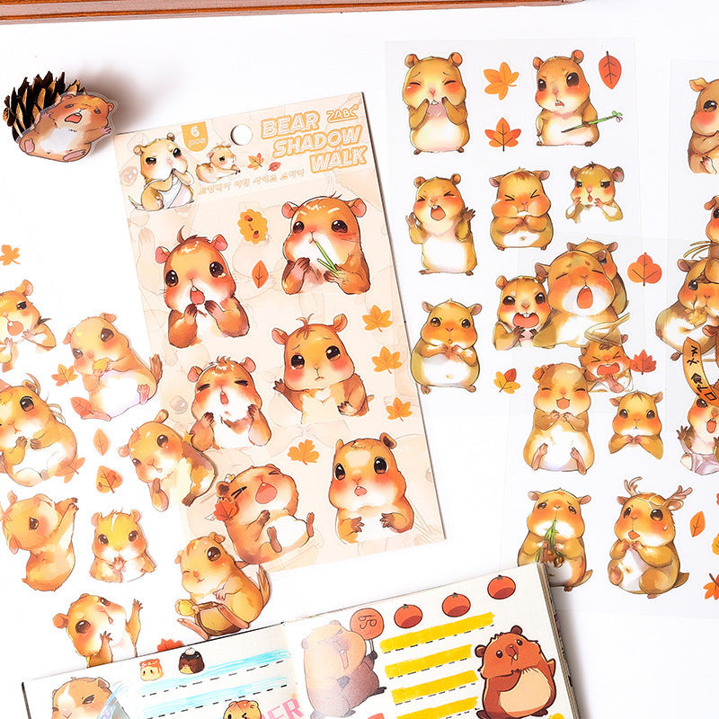 Kawaii Animal Deco Stickers