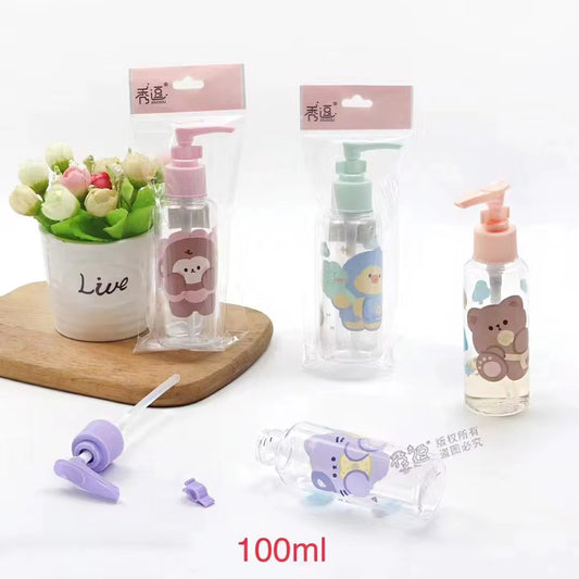 Kawaii Mini Travel Shampoo Bottle