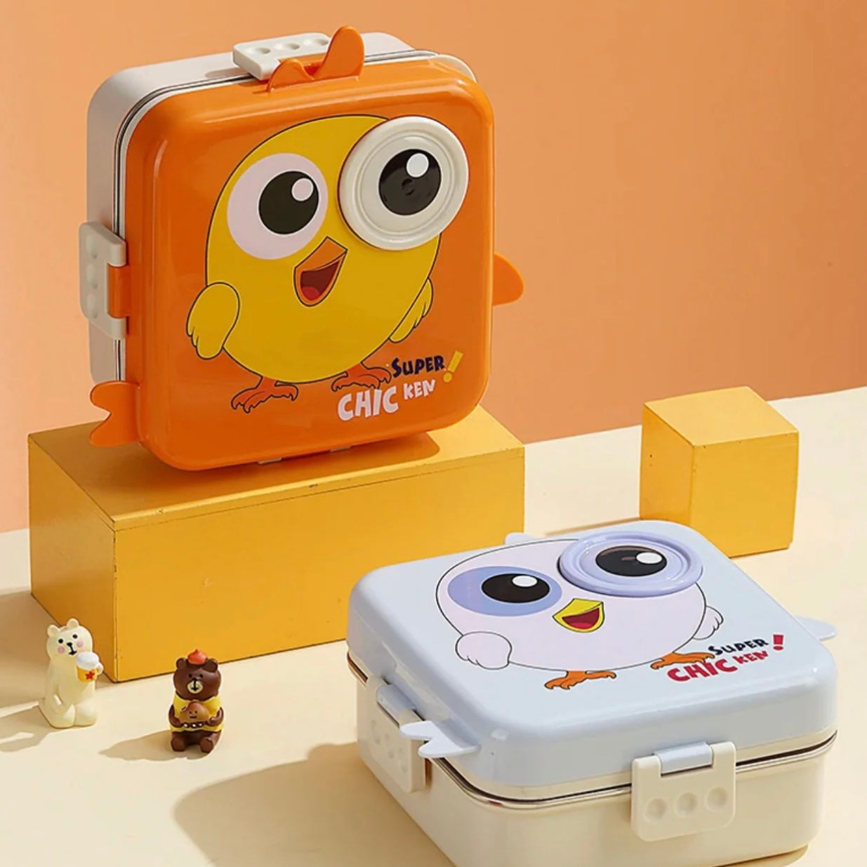 Kids Jumbo Stainless Steel Bento Box