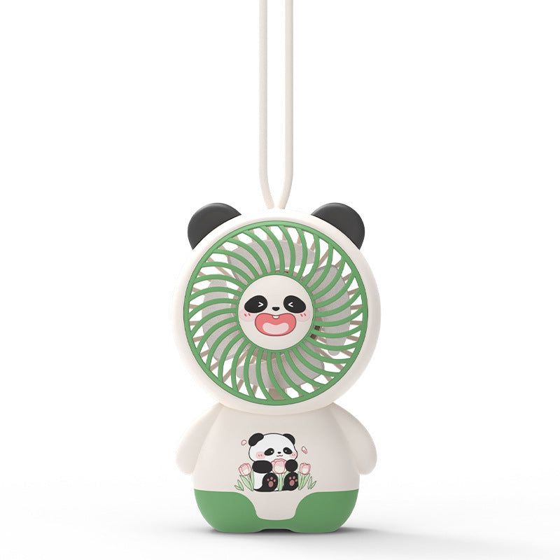 Panda Mini Keychain Fan