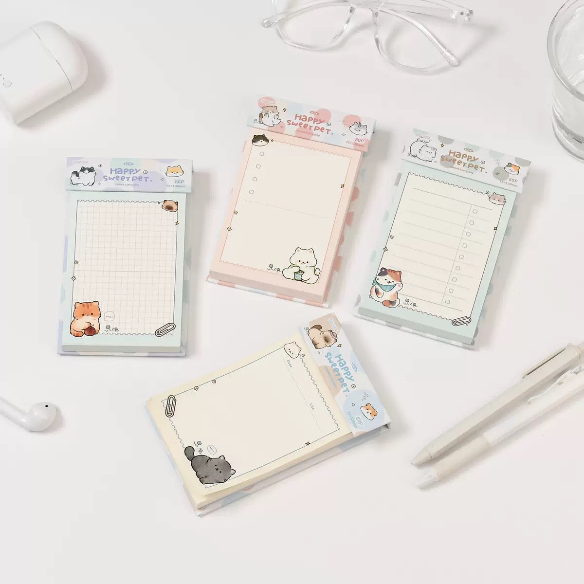 Kitty Memo Pad