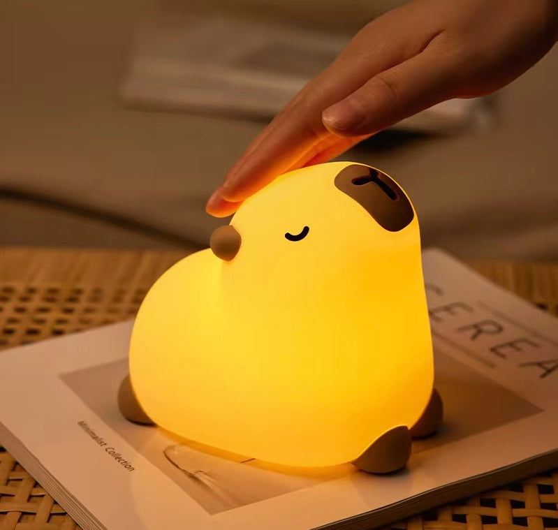 Capybara Silicone Lamp