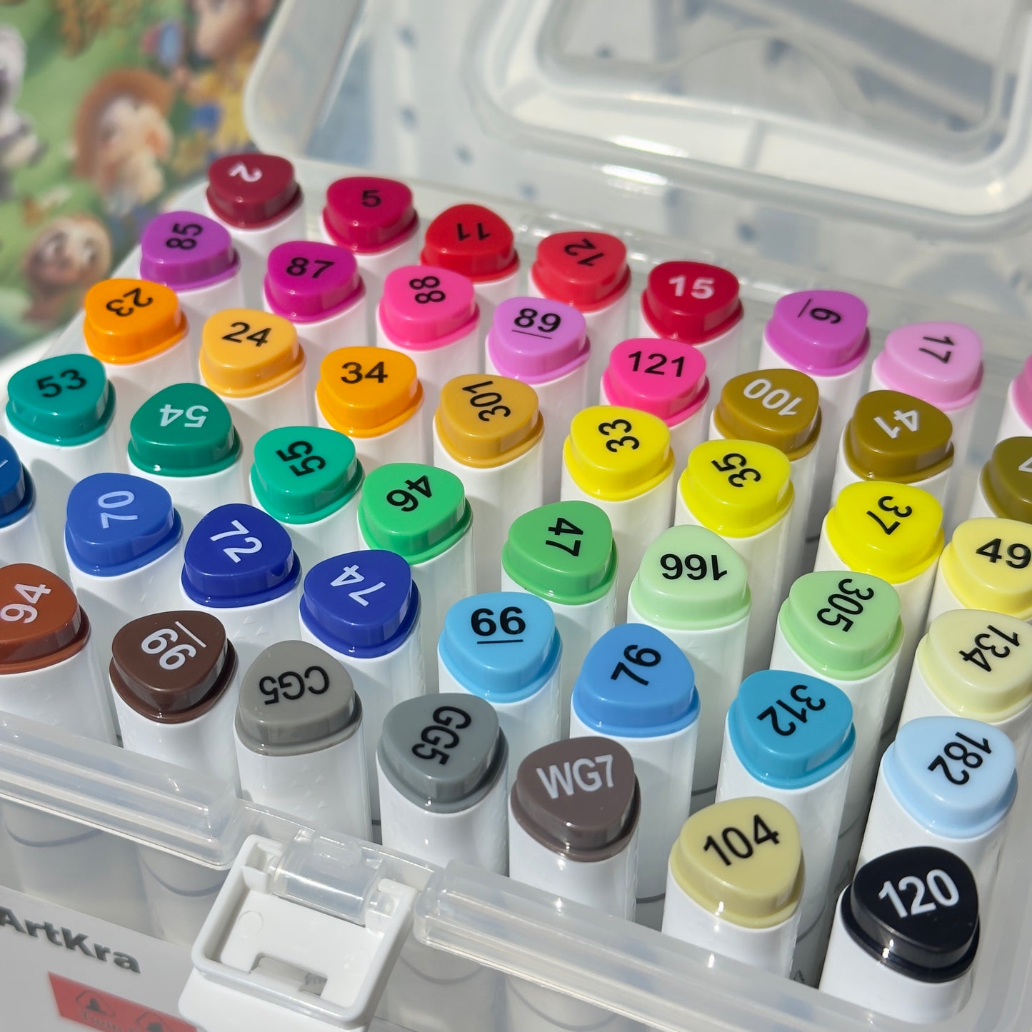 Dual Tip Water Based Marker Set