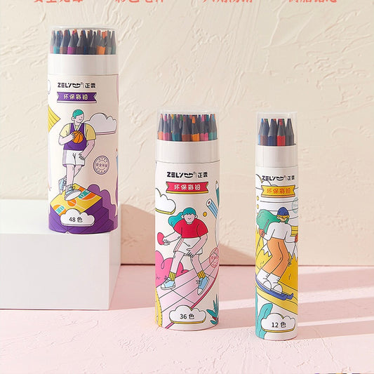 Happy Hues Color Pencils 12 Pcs