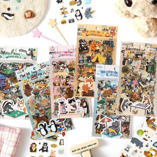 Animal Stories Deco Sticker