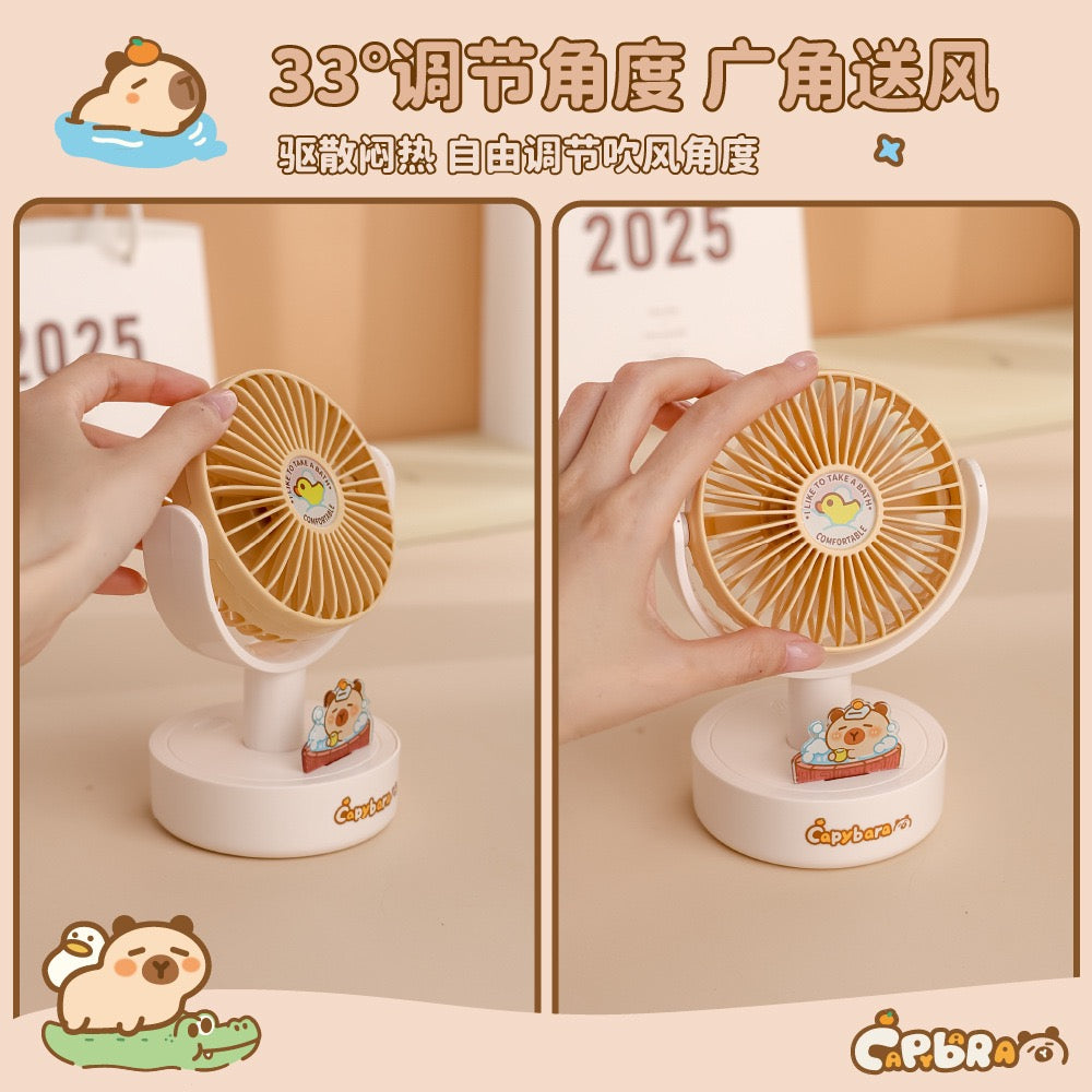 Capybara Desk Fan