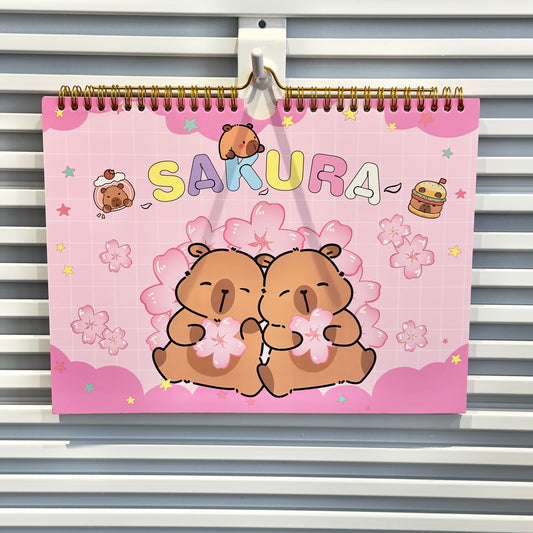 Capybara Planner Notebook