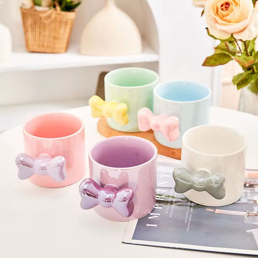 Pinteresty Bow Ceramic Mug