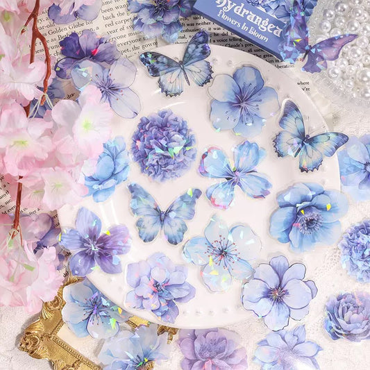 Vintage Floral Sticker Box