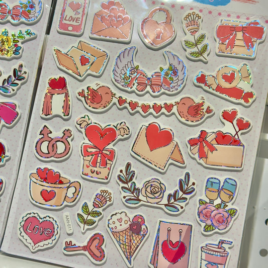 Valentine Deco Stickers