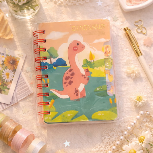 Kitty Spiral Diary With Bookmark