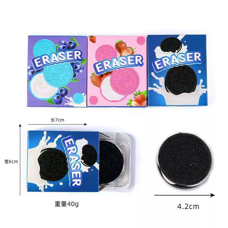 Cream Biscuit Eraser