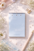 Mini Clear Spiral Notebook