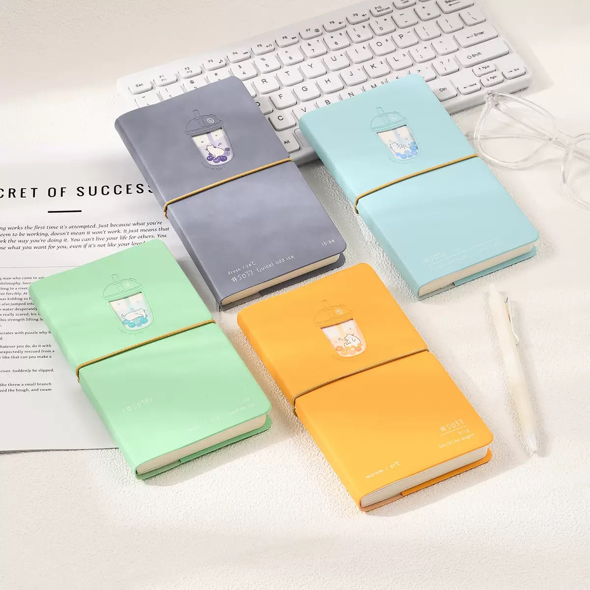 Boba Kitty Pocket Journal