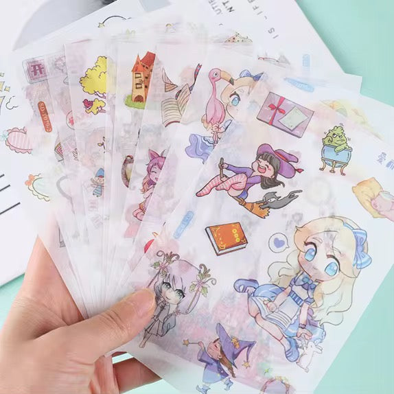Kawaii Butter Sticker Set