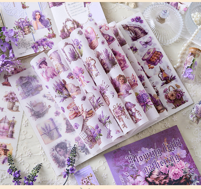 Victorian Vintage Sticker Book (24 Sheets Book)
